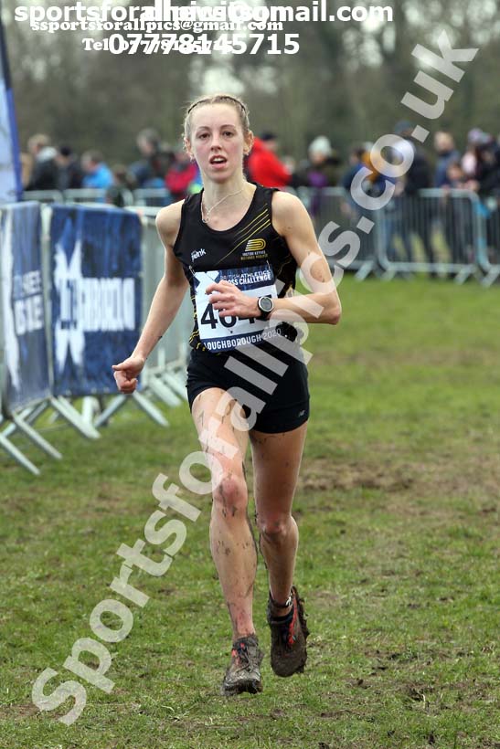 Senior women, 2020 British Athletics Inter Counties Cross Country Champs., Prestwold Hall, Loughborough. Photo: David T. Hewitson/Sports for All Pics